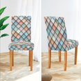 thumbnail image 3 of Yayeee 4 Pack Dining Chair Covers Stretch Parson Chairs Slipcovers Seat Protector, Colorful Art Pattern, 3 of 6