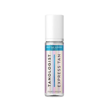 Tanologist Express Medium Self Tan Mousse, 6.76 fl.oz/ 200 ml Bottle