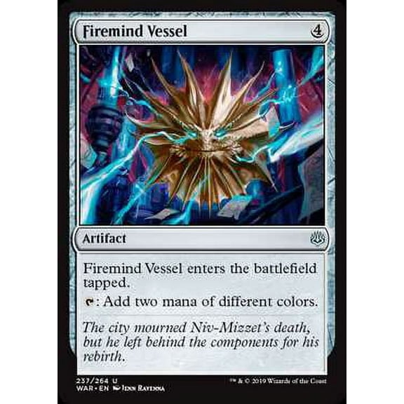 MtG War of the Spark Uncommon Firemind Vessel (Foil) #237