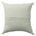 thumbnail image 2 of Ox Bay Sasha 18" x 18" Gray Chevron Stripe Turkish Cotton Adult Decorative Throw Pillow, 2 of 8