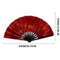 thumbnail image 2 of Ventilador Plegable de 13 Pulgadas Ventilador de Mano Colores Aplaudir Abanicos Bailar Ventilador de Mano Plegable Grande, 2 of 9