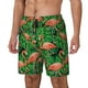 thumbnail image 1 of Fotbe Flamingo Traje de Baño para Hombre – Shorts de Natación de Secado Rápido con Forro y Bolsillos-Large, 1 of 6