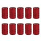 thumbnail image 2 of Cubiertas Del Casquillo de La Válvula Del Polvo Del Neumático Del Neumático de de Del Coche 20pcs - Hexagonal Rojo Cola Tapa de la válvula Schrader, 2 of 8