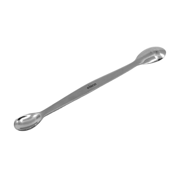 Double Laboratory Scoop, 5.75" - Stainless Steel, Polished - Two Scoop Ends - Eisco Labs