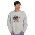 thumbnail image 3 of Hot Lobster Boiling Cooking Novelty Sweatshirt for Men or Women Brisco Brands S, 3 of 6