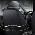 thumbnail image 4 of Tuqiang Car Seat Covers Waterproof for Mercedes-Benz for C270 2008-Present Luxury Car Seat Covers with Airbag Safety Feature Black, 4 of 7