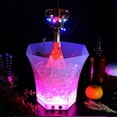 thumbnail image 5 of AOOOWER Waterproof LED Beverage Holder 6L Large Capacity Coolers LED Ice Bucket Ice Tub, 5 of 21