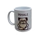 thumbnail image 2 of Set De 2 Tazas Inhale Exhale Blanco, 2 of 5