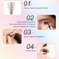 thumbnail image 5 of Magnetic Eyelashes 10 Pairs with Eyeliner Kit, Easy to Wear, Comfortable ＆ Reusable False Lashes with Multi Styles, No Glue Needed, 5 of 7