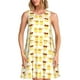 thumbnail image 1 of Fotbe Cute Yellow Duck Vestido de Verano sin Mangas para Mujer – Vestido Midi Línea A, Estilo Camiseta Floral, Vestido Playero Casual y Fluido, 1 of 7
