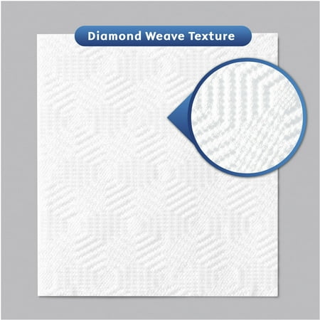 Bounty Basic Paper Towels Regular Roll, Prints, 8 ct