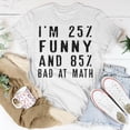 thumbnail image 5 of Bad At Math TShirt, 5 of 6
