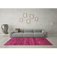 thumbnail image 3 of Ahgly Company Indoor Rectangle Abstract Pink Modern Area Rugs, 8' x 10', 3 of 4
