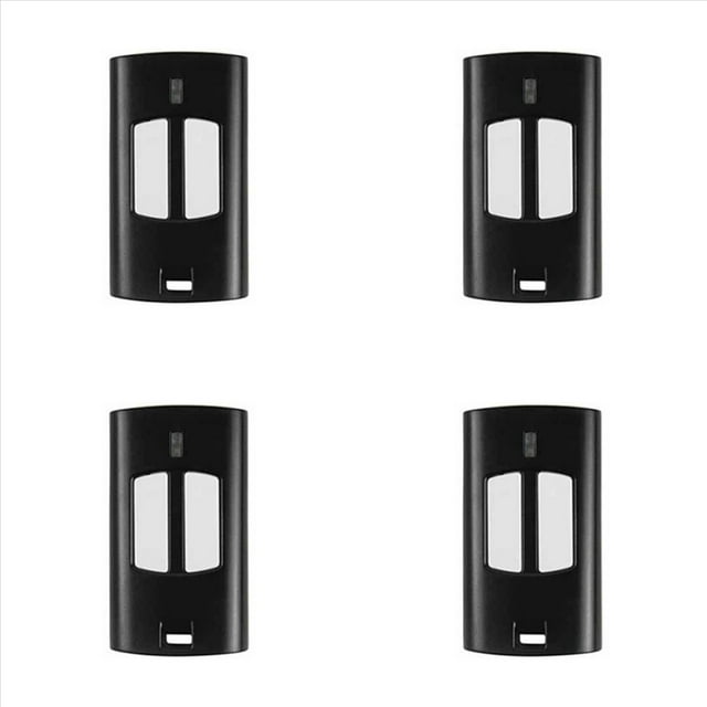 4X Control Remoto para Abre-Puertas de Garaje de la Serie To.GO WV, Código Variable de 433,92 MHz, Control Remoto de Mano para Modelos 2WV