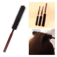 thumbnail image 4 of Brosse à Cheveux Rouleau Peigne pour Coiffure Outil de Coiffage Poils Brosse Ronde Rouleau Bouclage Hommes Femmes Longueur 26 cm, 4 of 8