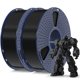 thumbnail image 1 of Filamento para impresora 3D SUNLU PLA Plus de 1,75 mm, 2 kg, negro, 2 paquetes, 1 of 9
