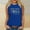 Blue, variant on Vintage 1984 Tank Tops for Women 40th Birthday Gifts Idea Retro Sleeveless T-Shirts Funny Graphic Party Tees