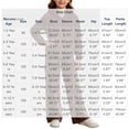 thumbnail image 3 of Vmberlty Kids 2 Piece Tracksuits Girl's Solid Color Fall Winter Outfits Zip Up Hooded Sweatshirts and Cargo Pants Casual Active Sets for 1‑13 Years, 3 of 6