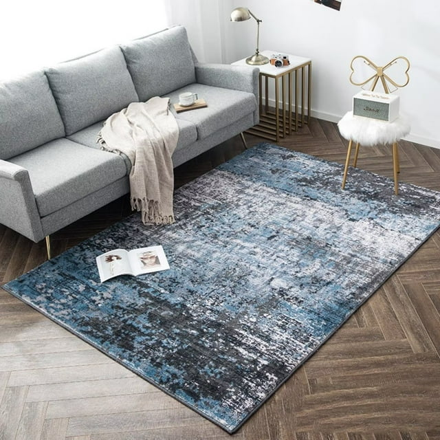 Rugs Light Luxury Modern Rustic Design Area Rug | Carpet for Living Room, Bedroom, Kitchen, Dining, Home Office Floor Décor | 80*160cm