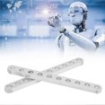 thumbnail image 4 of Pair of Aluminum Flat Channel Beam 10 Holes Accessory for Robot 4x8x80mm 3102-0010-0080, 4 of 4