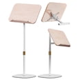 thumbnail image 1 of Soporte para libros aboutool 2 en 1 ajustable 84-160 cm blanco, 1 of 9