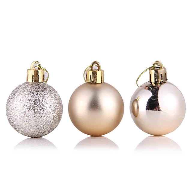 Fiudx Adornos Navideños, Irregularidades de Plástico, Juego de Decoración para Árbol Vibrante, Colección de Colgantes Ligeros, para Fiestas En Casa, Diseño Apto para Toda La Familia, Ideal para Fiest