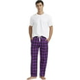 thumbnail image 2 of HiddenValor Mens Plaid Cotton Pajama Lounge Pants, 2 of 4