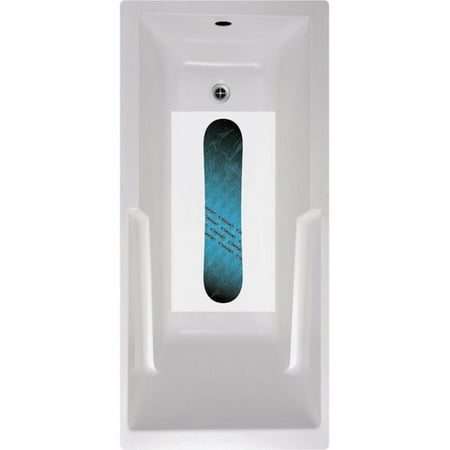 No Slip Mat by Versatraction Carve Snowboard Bath Tub and Shower Mat