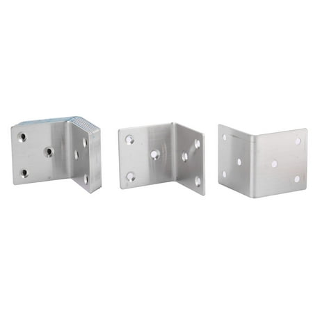 Household Metal L Shaped 6 Holes Shelf Cabinet Corner Brace Angle