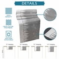 thumbnail image 6 of Grey Christmas Table Runner 90 Inches Long Farmhouse Dress Scarves, Vintage Farmhouse Pine Tree Snowflakes Dining Tablerunner for Coffee Table/Kitchen Island/Party Décor, 13" x 90", 6 of 8