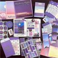 thumbnail image 4 of 348 PCS Vintage Scrapbook Kit,Scrapbooking Supplies Kit, Junk Journal Supplies Kit with A6 Grid Not, 4 of 4