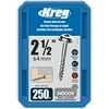 Kreg #8 x 2-1/2 in. Washer-Head Pocket Screws (250-pack)