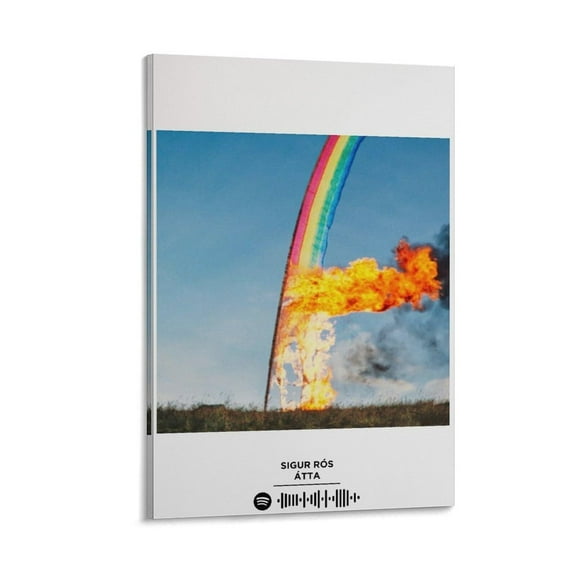 Sigur Ros Atta Canvas Poster Wall Decorative Art Painting Living Room Bedroom Decoration Gift