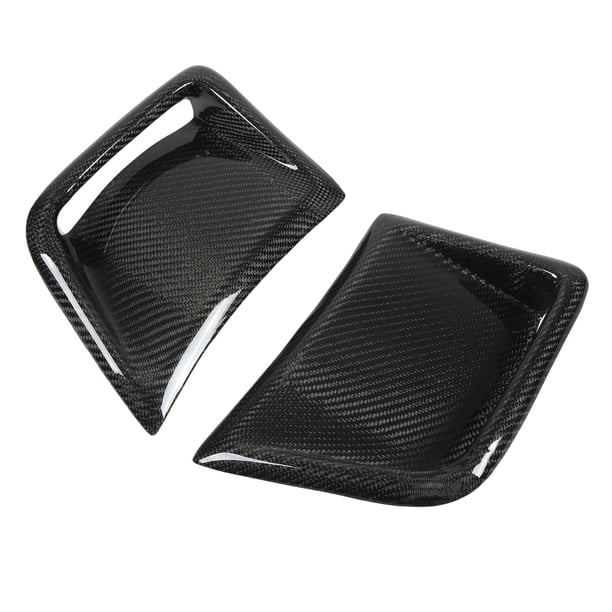 Cubierta De Ventilación Lateral Del Parachoques Delantero, Prevención De Oxidación Fácil Instalación Embellecedor De Ventilación Lateral Del Parachoques Resistente Con Cinta ANGGREK Bumper Side Vent Trim Cover