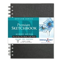 Stillman & Birn Epsilon Series Premium Wire-Bound Sketchbook, 6" x 8"