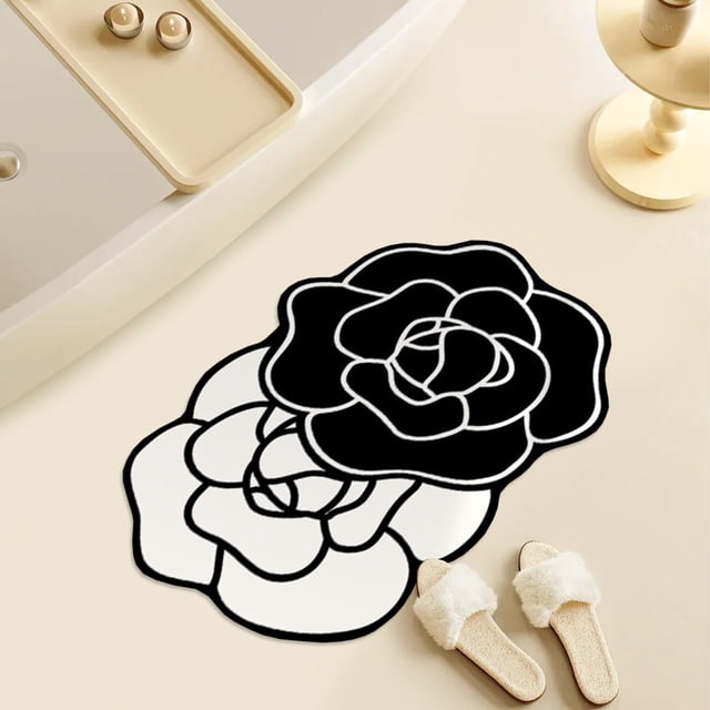 Diatomite Floor Mat Household Bathroom Absorbent Door Mat Bathroom Diatomite Foot Mat Non Slip Floor Mat Absorbent Drying Mat