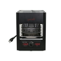 Gemelli Gourmet Steak Grille (1600 Watt) Infrared Superheating Up to 1560 Degrees Cool-Touch Exterior Electric Grill