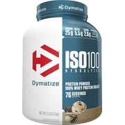 Dymatize ISO100 Hydrolyzed Whey Isolate Protein Powder, Cookies & Cream, 5 lb
