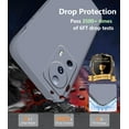 thumbnail image 4 of Compatible with Xiaomi 13 Lite Case Shockproof, Liquid Silicone Ultra Slim Protective Xiaomi 13 Lite Phone Case Soft Anti-Scratch Cover with Full Body Protection Cases (Grey), 4 of 14