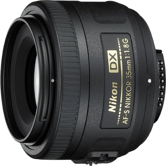 Nikon Nikkor AF-S 35mm f/1.8G DX Prime Lens (Black) - Imported Version