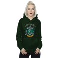 thumbnail image 2 of Harry Potter Womens Slytherin Crest Hoodie, 2 of 3