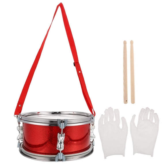 1 set de acero inoxidable para niños de acero de acero tambor de percusión música juguete de batería para niños