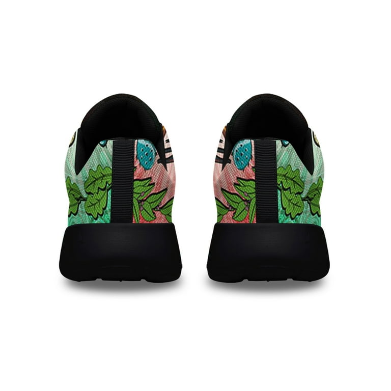 Love Mexico Shoes Sneakers for Women Men Black Size