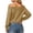 Khaki, variant on Blouses for Women Long Sleeve Plus Size off the Shoulder Tunic Tops Dress Solid Shirts Athleisure Clothes