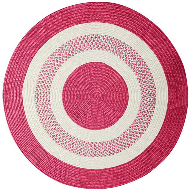Colonial Mills NT72R060X060 5 ft. Crescent Round Rug, Magenta