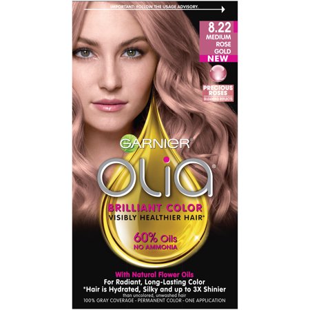 Garnier Olia Oil Powered Permanent Hair Color 8 22 Medium
