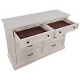 thumbnail image 3 of Homestyles Seaside Lodge Wood Dresser in Off White, 3 of 10