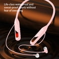 thumbnail image 3 of Birdeem Haut-Parleurs Bluetooth Sans Fil, 5.3 Tour de Cou Sans Fil Sport Casque Numérique Bluetooth, Résistant à l'Eau Réduction de Bruit Longue Durée Peut Parler à Brancher la Carte, pour Sport/bureau, 3 of 7