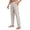31# Khaki, variant on Mens Bamboo Viscose Pajama Pants 2026 Soft Cooling Moisture Wicking Elastic Drawstring Waist Straight Leg Sleep Loungewear Pants Light Gray M