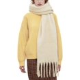 thumbnail image 1 of Bufanda de cachemira para mujer, suave y cálida bufanda de invierno para clima frío, manta de Navidad, 1 of 1